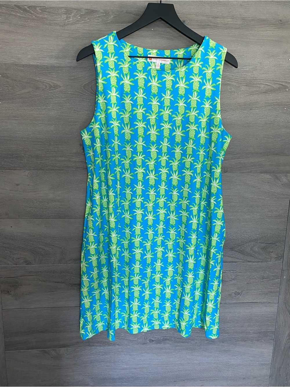 Jude Connally Sleeveless Pineapple Print Dress